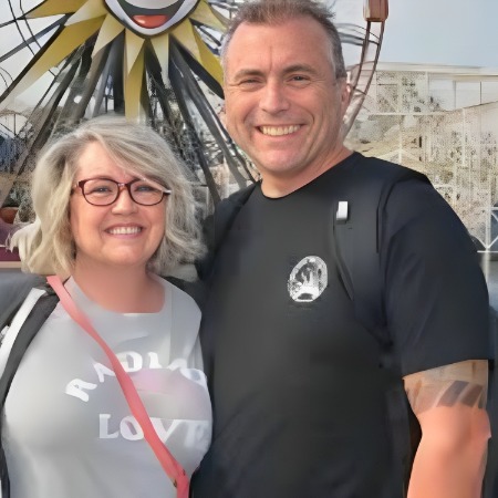 Connor Hutcherson's parents Michelle Fightmaster and Chris Hutcherson.